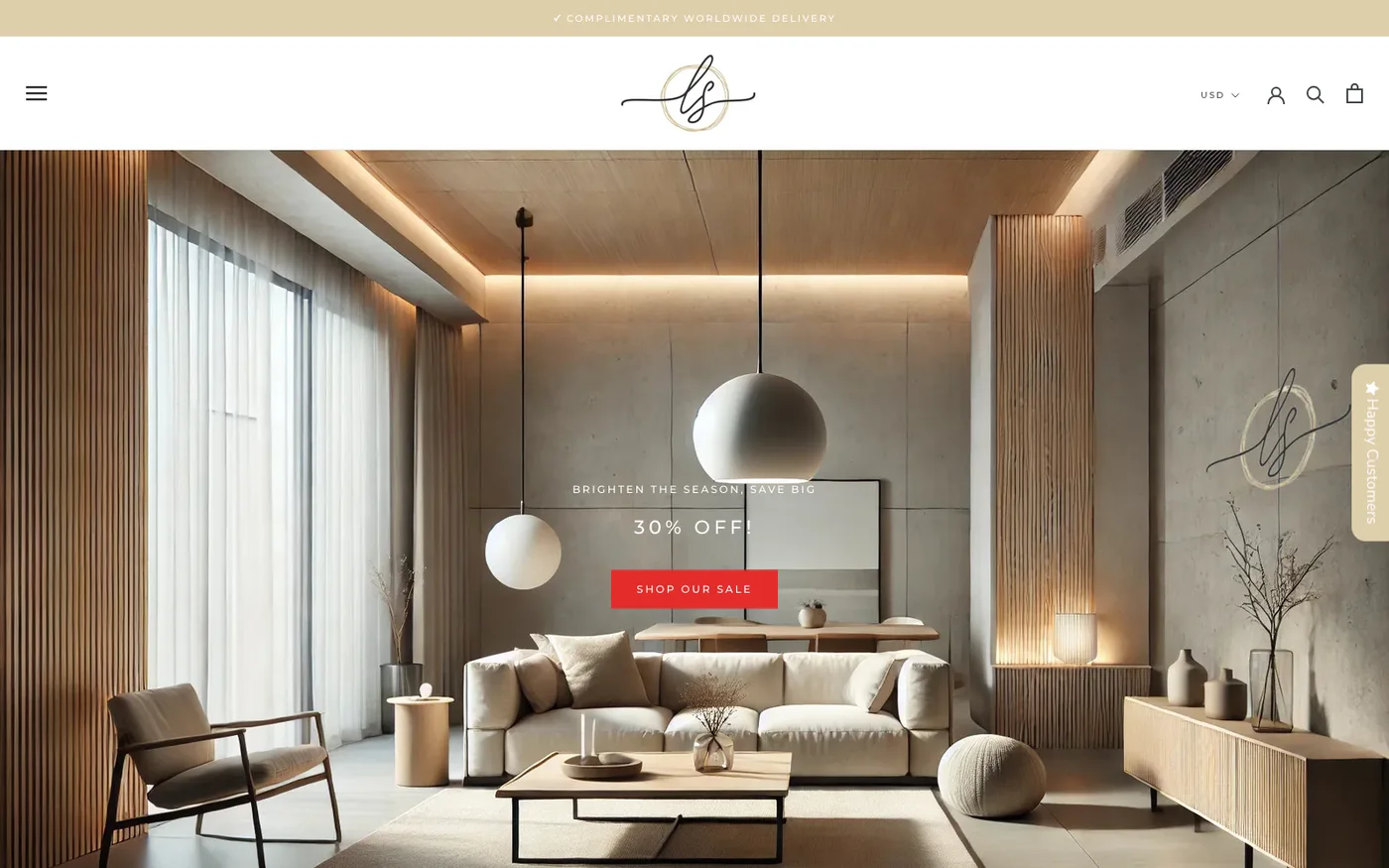 Lights of Scandinavia website screenshot